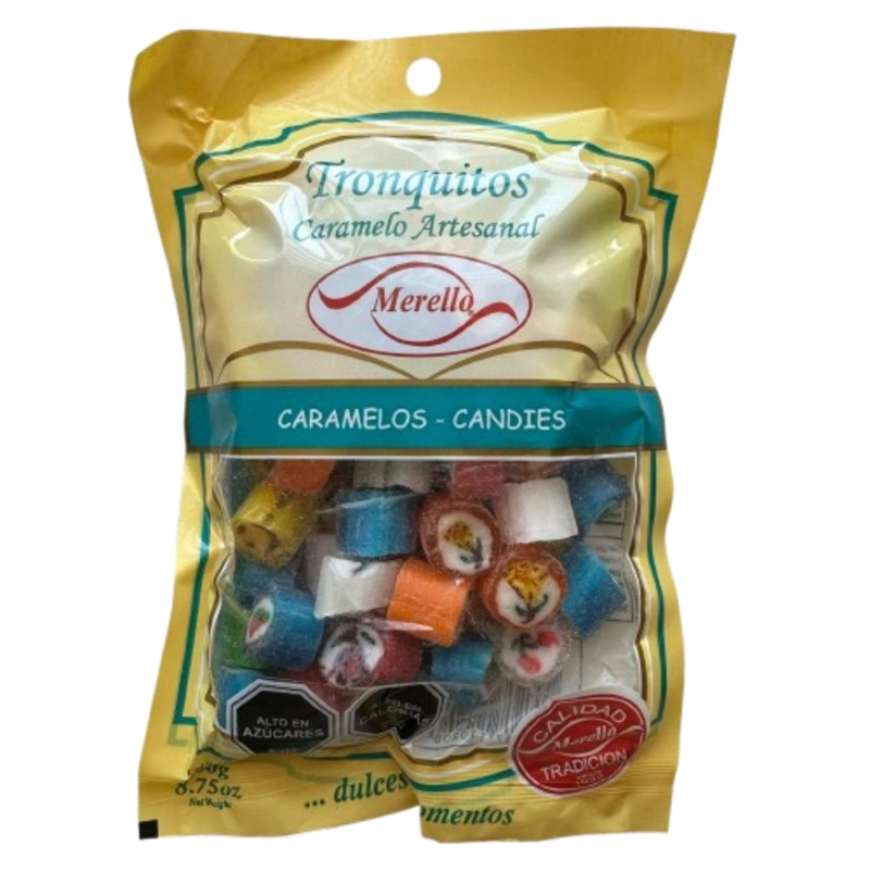 TRONQUITOS SURTIDOS TRADICIONALES MERELLO 250GR - 1