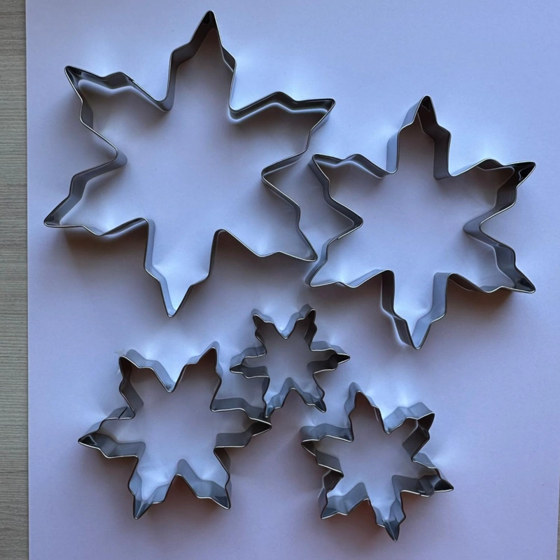 CORTADOR GALLETAS COPO DE NIEVE 5 PCS - 2