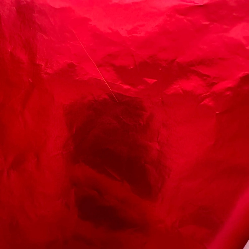 PACK 5 PLIEGO PAPEL ALUMINIO ROJO PARA CHOCOLATE 43X58CM - 3