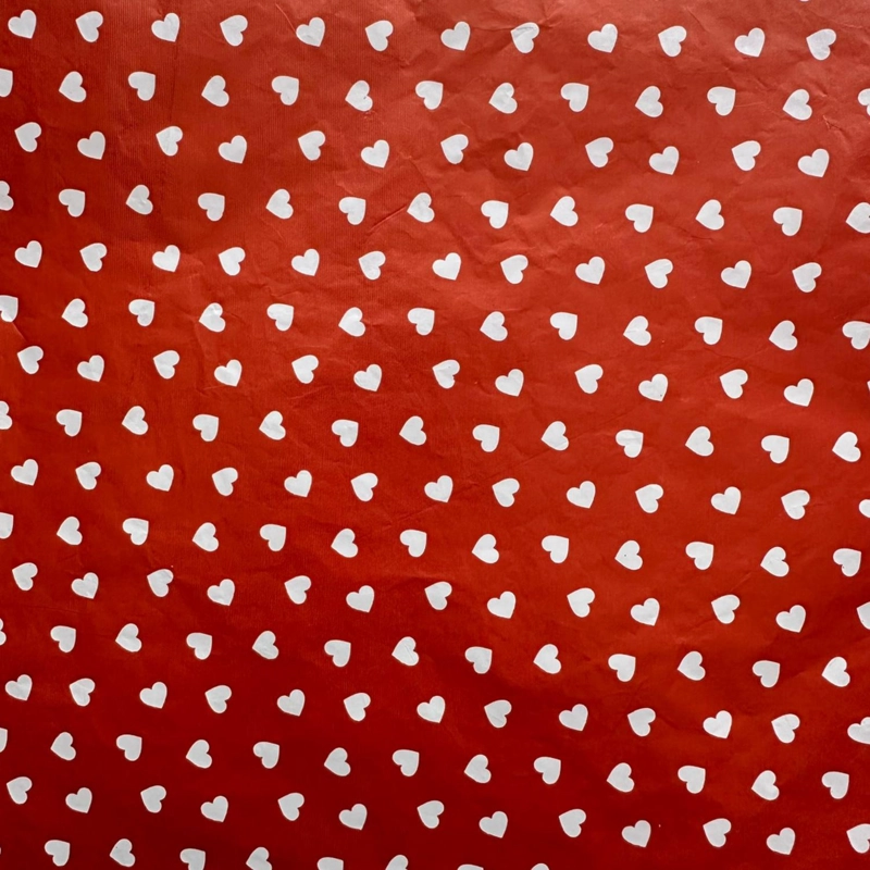 PLIEGO PAPEL ALUMINIO CORAZONES PARA CHOCOLATE 43X58CM - 3