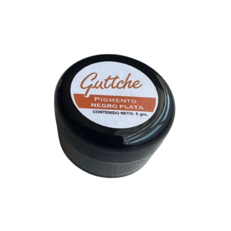 PIGMENTO MATIZADOR NEGRO PLATA COMESTIBLE GUTTCHE 5G - 2