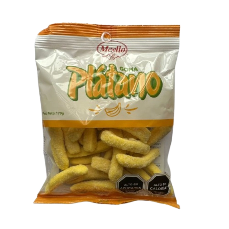 PACK 5 GOMITAS PLATANO MERELLO 170G - 1