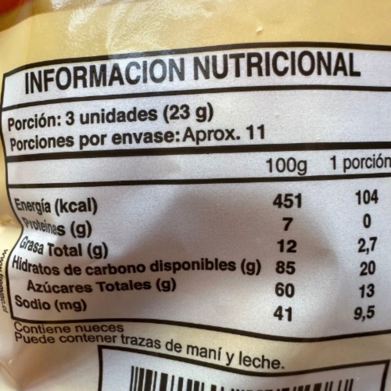 PACK 5 DELICIA DE NUEZ CON TROZOS MERELLO 250G - 2