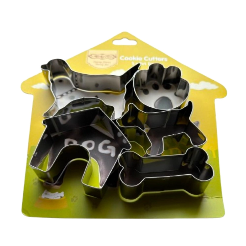 CORTADOR GALLETAS SET PERROS 5 PCS - 2