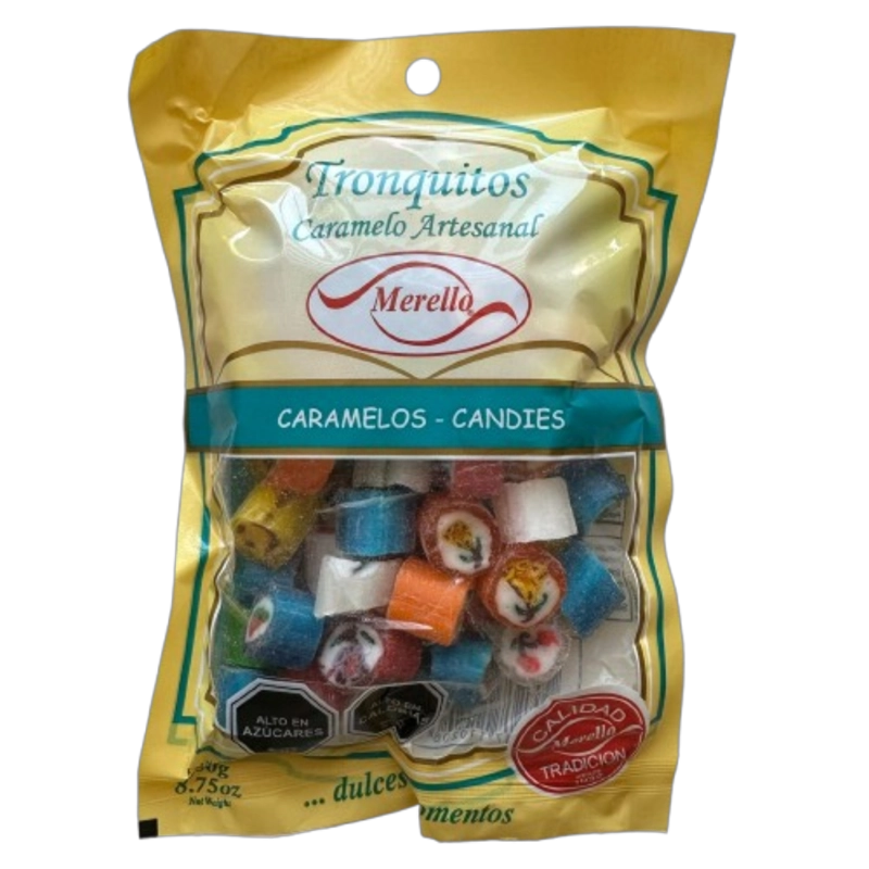 PACK 5 TRONQUITOS SURTIDOS TRADICIONALES MERELLO 250G - 1