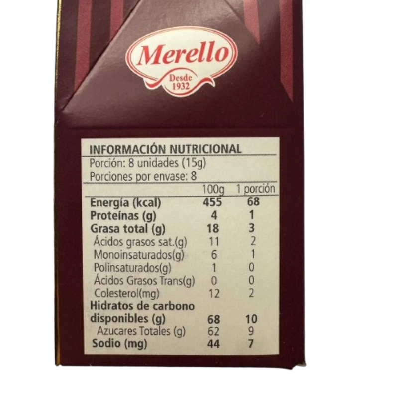 PACK 2 CRANBERRIES BAÑADOS EN CHOCOLATE FINO MERELLO 120G - 2