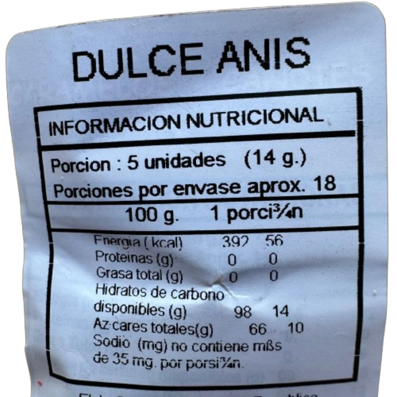 PACK 5 CARAMELOS DE ANIS TRADICIONALES MERELLO 250G - 2