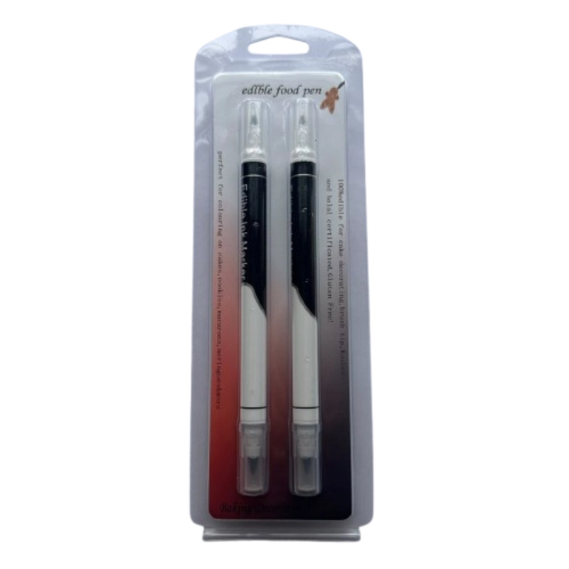 LAPICES MARCADORES COMESTIBLES NEGRO DOBLE PUNTA 2UN - 1