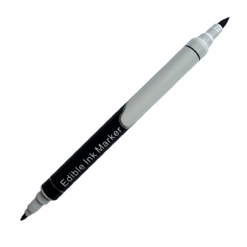 LAPICES MARCADORES COMESTIBLES NEGRO DOBLE PUNTA 2UN - 3