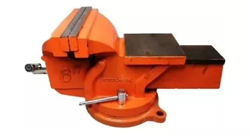 TORNILLO DE BANCO MECANICO BASE GIRATORIA 6 PULGADAS - 1