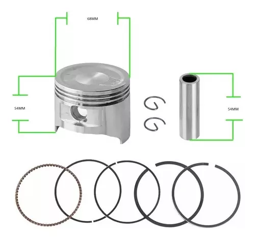 KIT REPARACIÓN PARA MOTOR BENCINERO HONDA GX200 6.5HP - 3