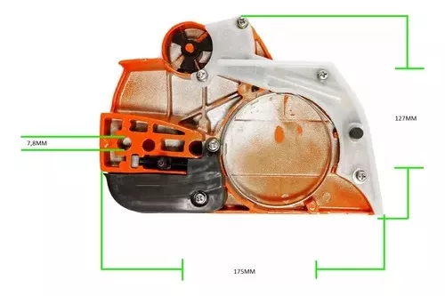 TAPA DE FRENO MOTOSIERRA HUSQVARNA 445 - 3
