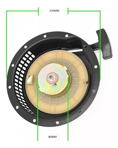 TAPA DE ARRANQUE MOTOR 186F 186FA 192F 192FA GENERADOR KIPOR - 2
