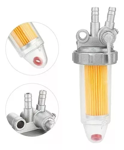 FILTRO DE COMBUSTIBLE GENERADOR 186F CON LLAVE DE PASO - 3
