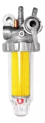 FILTRO DE COMBUSTIBLE GENERADOR 186F CON LLAVE DE PASO - 4