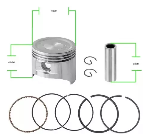 KIT REPARACIÓN PARA MOTOR BENCINERO HONDA GX160 5.5HP - 3