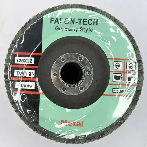 PACK 10 DISCOS LIJA FLAP TRASLAPADO 4 1/2 - 2