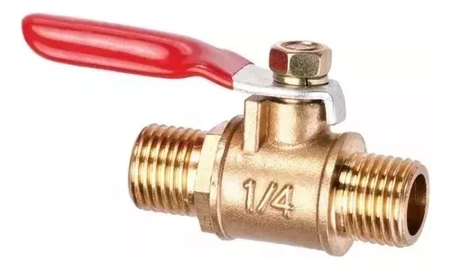 LLAVE DE PASO 1/4 COMPRESOR - 1