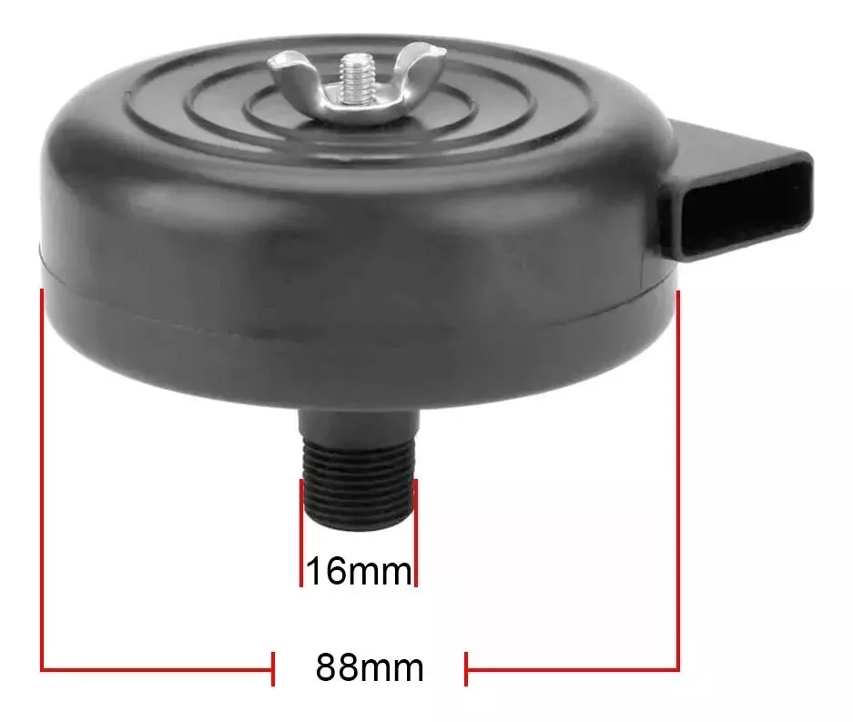 ESCAPE SILENCIADOR COMPRESOR HILO 3/8 FILTRO DE AIRE COMPRES - 3