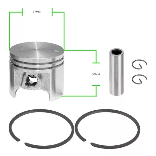 KIT PISTON ANILLOS MOTOSIERRA MS170 - 2