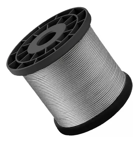 ROLLO DE PIOLA 3MM-5LB. GALVANIZADO (ACERADO) - GRATIS - 1