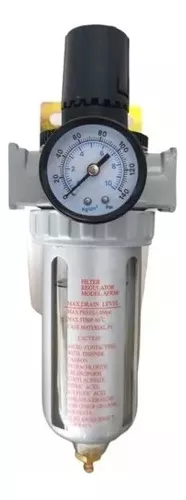 FILTRO REGULADOR PARA COMPRESOR AIRE 1/4 MAX 140 PSI - 1