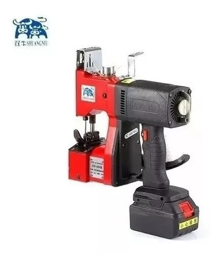 MÁQUINA COSEDORA DE SACOS INALAMBRICA BATERIA GRATIS - 3