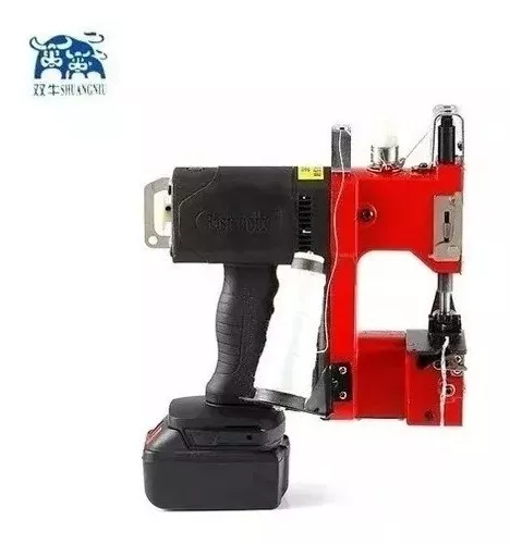 MÁQUINA COSEDORA DE SACOS INALAMBRICA BATERIA GRATIS - 4