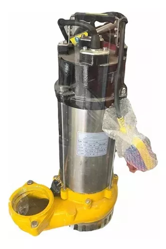 BOMBA DE AGUAS SUCIAS SUMERGIBLE 3HP 220V - 1