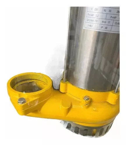 BOMBA DE AGUAS SUCIAS SUMERGIBLE 3HP 220V - 3