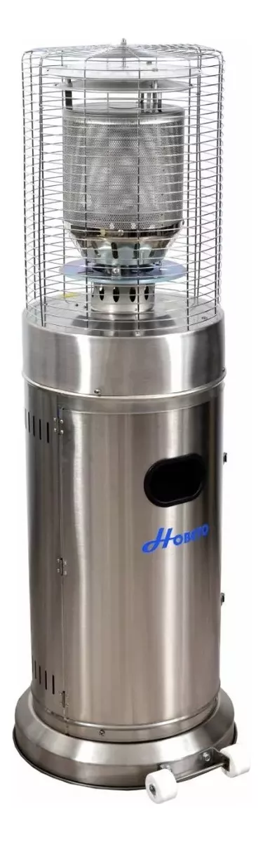 ESTUFA DE PATIO BAJA A GAS - ACERO INOXIDABLE - GRATIS - 2