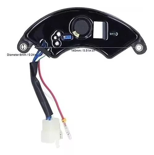 AVR GENERADOR 5KW A 6.5 KW MONOFÁSICO 6 CABLES 250V-470UF - 4