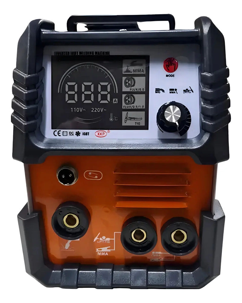 SOLDADORA 3EN1 200AMP PRO MIG TIG MMA ROLLO DE ALAMBRE AGUA - 1