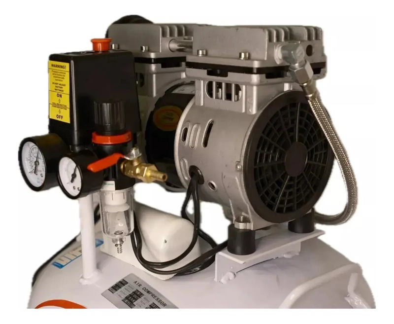 COMPRESOR SILENCIOSO DENTAL PROFESIONAL 25L - 2