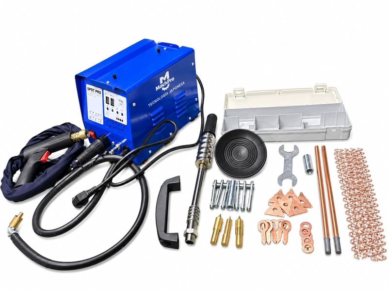DESABOLLADOR SPOTTER DIGITAL PROFESIONAL CON ACCESORIOS - 1