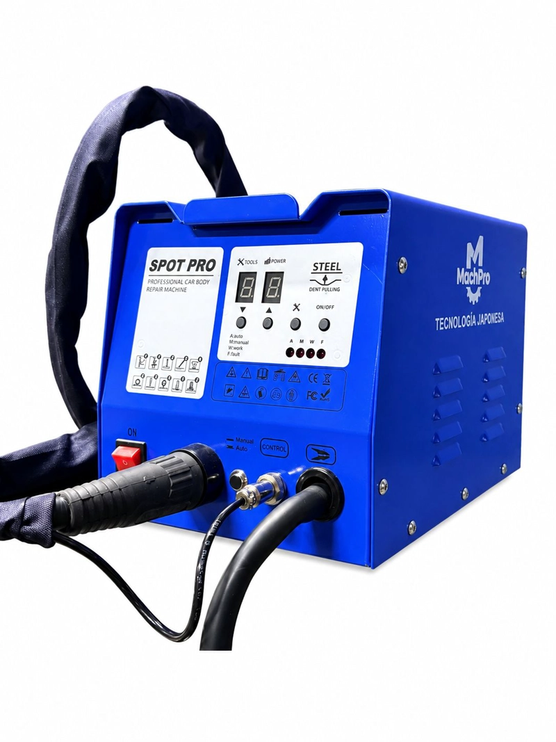 DESABOLLADOR SPOTTER DIGITAL PROFESIONAL CON ACCESORIOS - 3