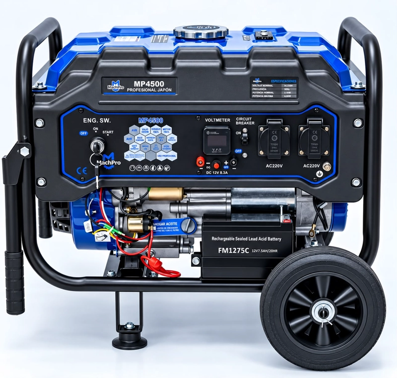 GENERADOR 4500 WATTS ELE CTRICO CON CONTROL REMOTO - 1
