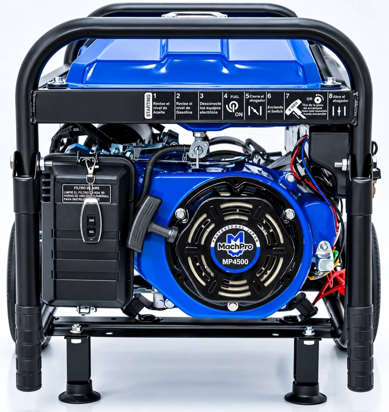 GENERADOR 4500 WATTS ELE CTRICO CON CONTROL REMOTO - 3