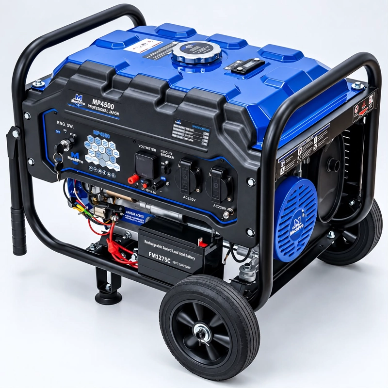 GENERADOR 4500 WATTS ELE CTRICO CON CONTROL REMOTO - 4