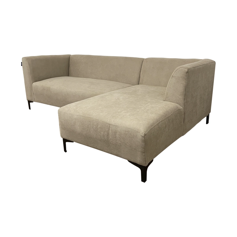 SECCIONAL FELPA BEIGE RAUL DERECHO - 4