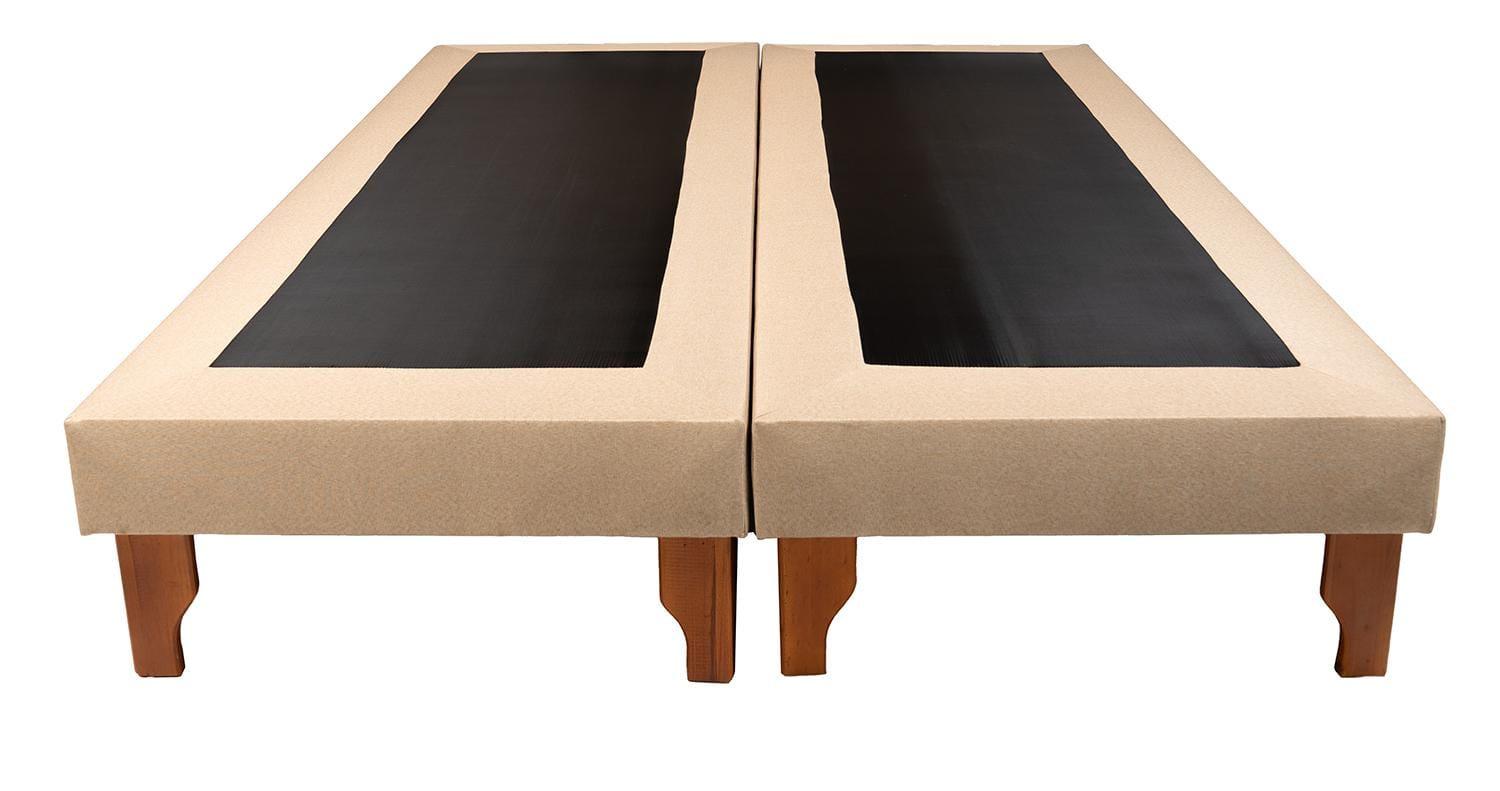 BASE CAMA DISEÑOS VALESTRINI KING LINO BEIGE - 1