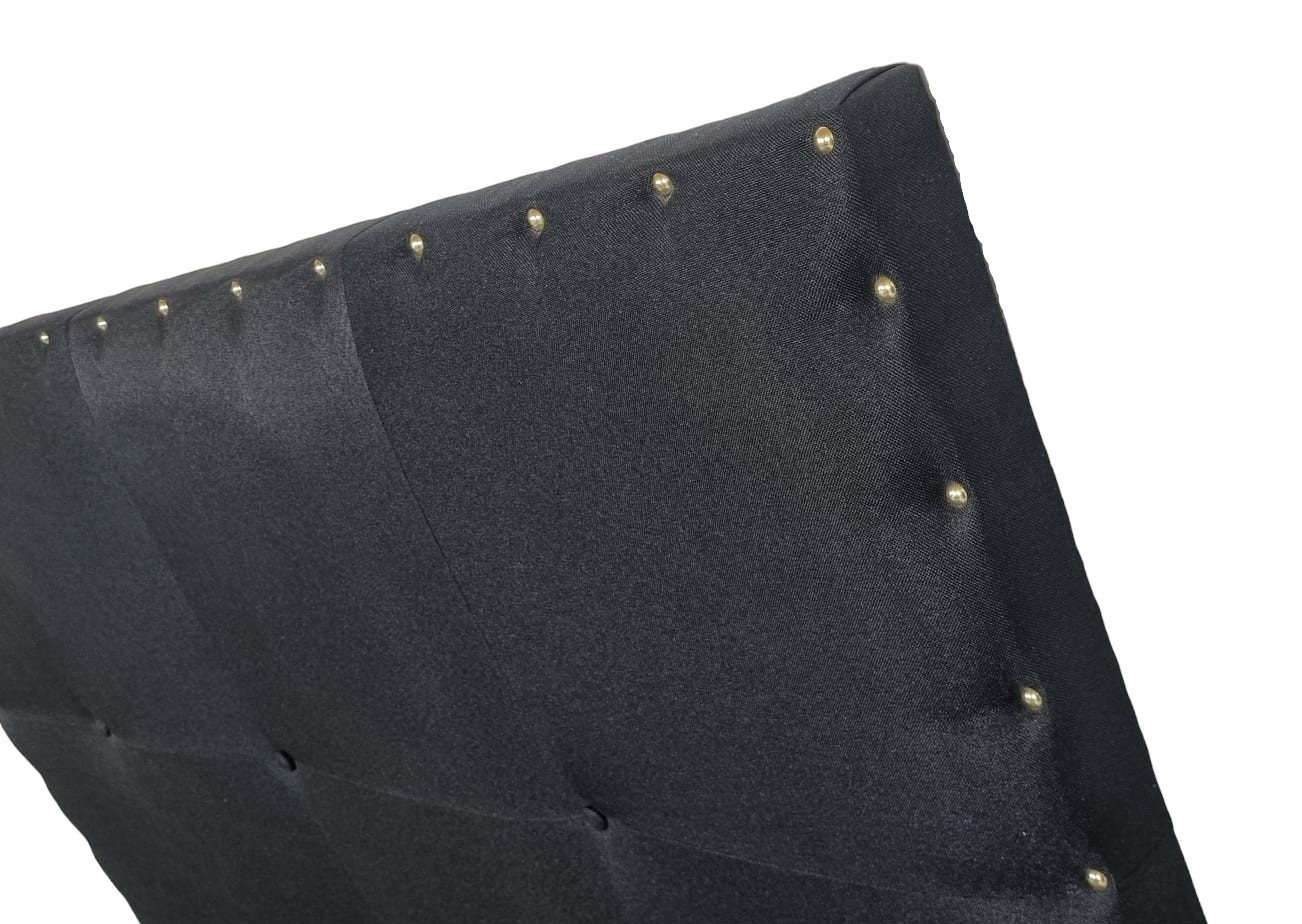 CAMA EUROPEA DISEÑOS VALESTRINI KING LINO NEGRO - 3