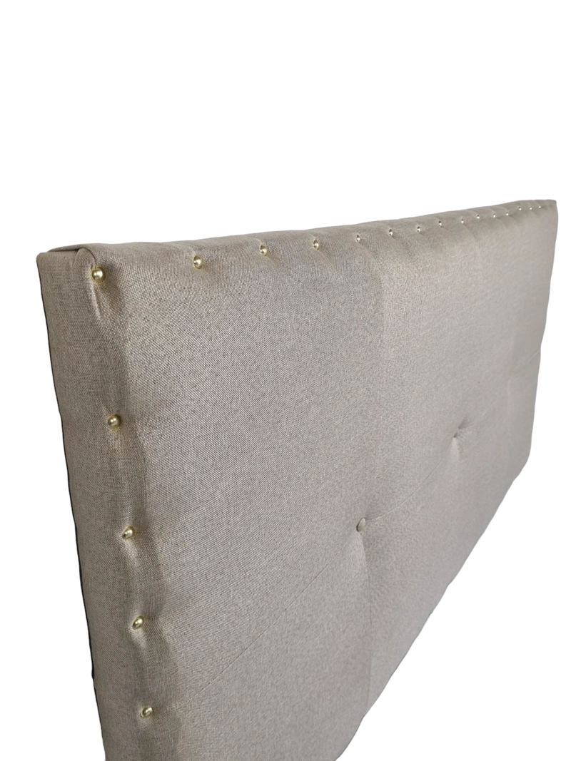 CAMA EUROPEA DISEÑOS VALESTRINI DOS PLAZAS LINO BEIGE - 3