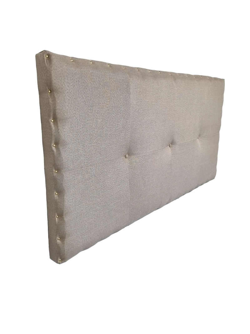 CAMA EUROPEA DISEÑOS VALESTRINI DOS PLAZAS LINO BEIGE - 5