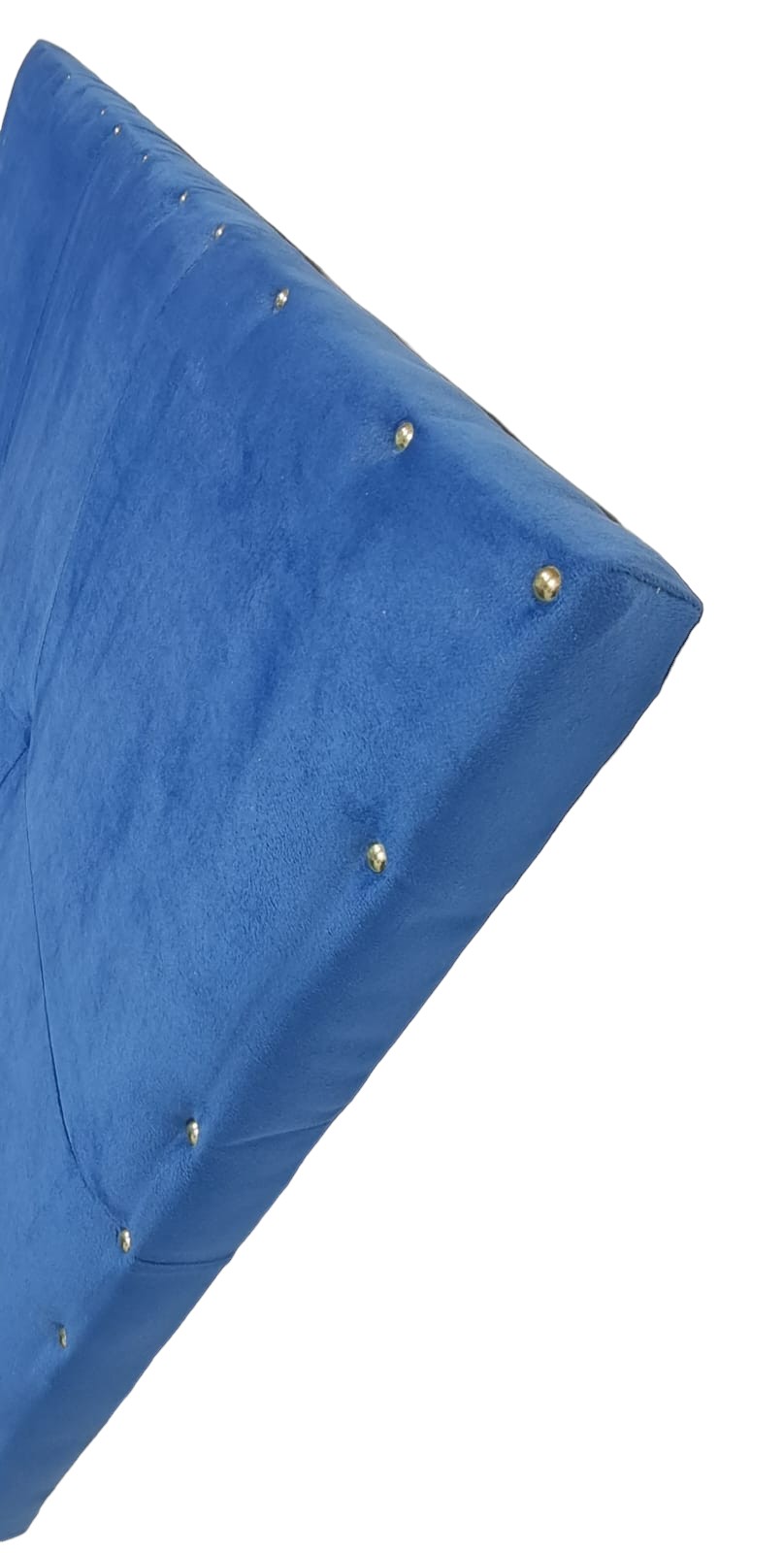 CAMA EUROPEA DISEÑOS VALESTRINI DOS PLAZAS FELPA AZUL - 3