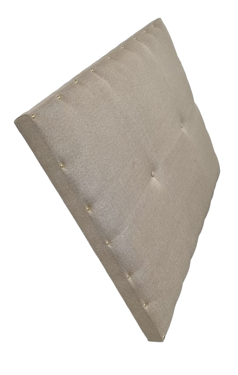 CAMA EUROPEA DISEÑOS VALESTRINI PLAZA Y MEDIA LINO BEIGE - 4