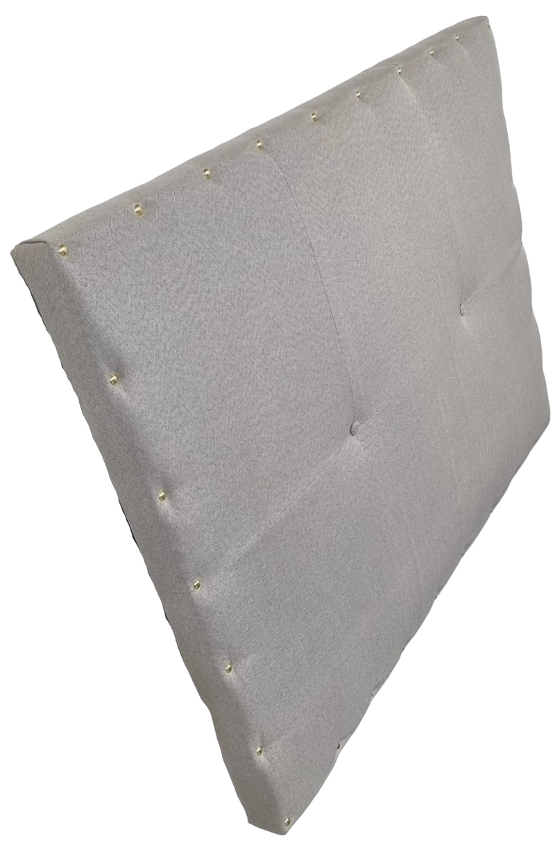 CAMA EUROPEA DISEÑOS VALESTRINI PLAZA Y MEDIA LINO GRIS - 3