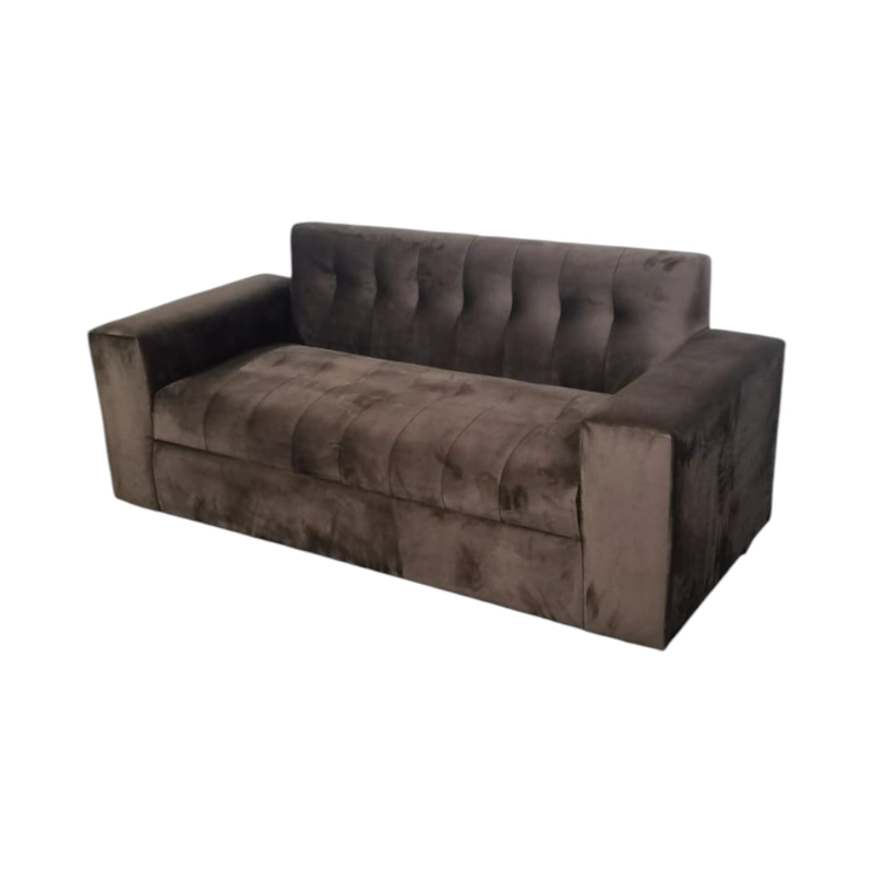 JUEGO LIVING DISEÑOS VALESTRINI FELPA CHOCOLATE - 5