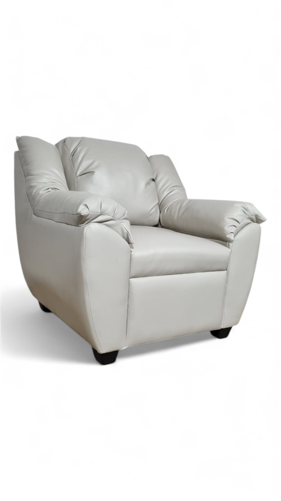 SOFA BRASIL UN CUERPO ECOCUERO BEIGE PP - 3