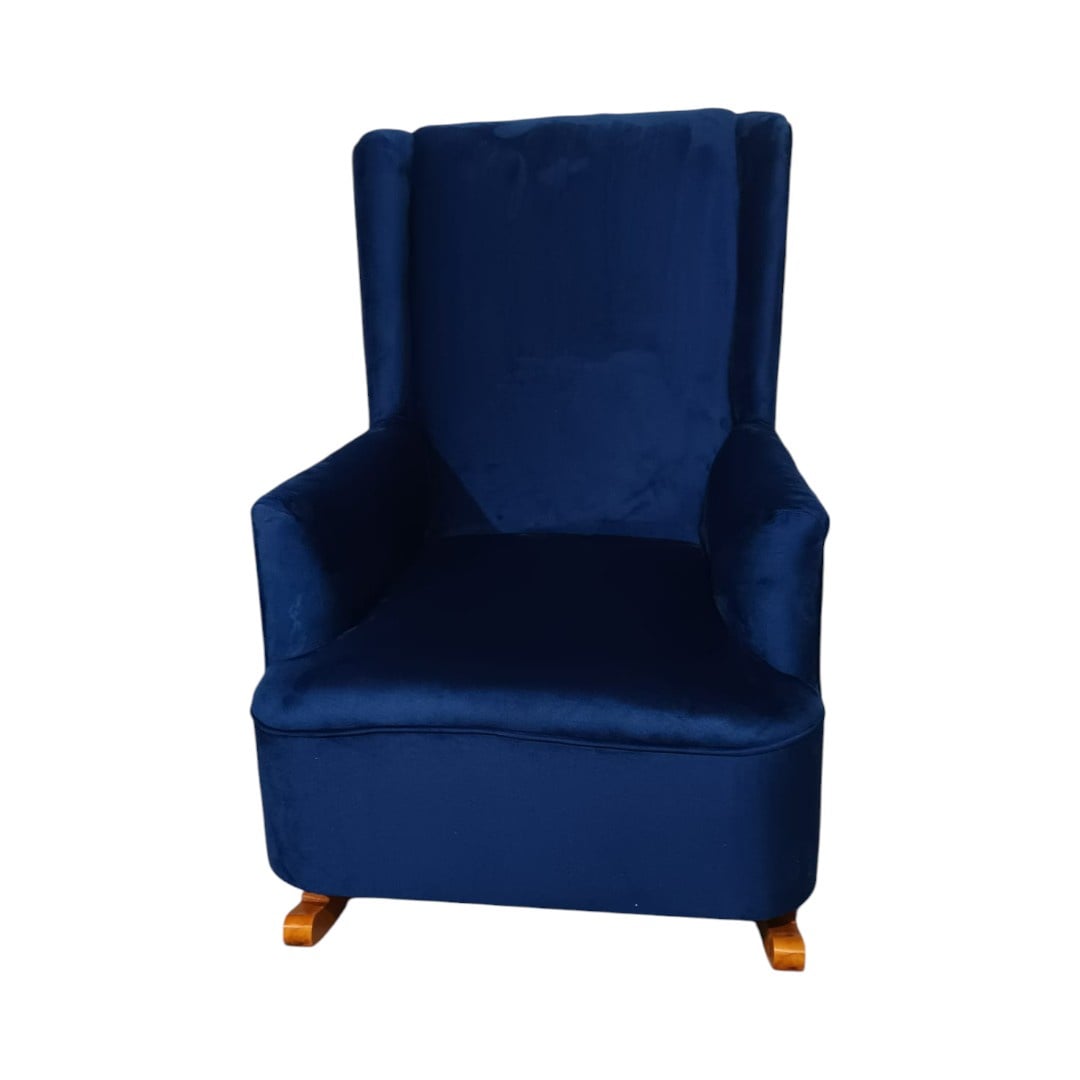 SILLON MECEDOR FELPA AZUL MARINO - 2